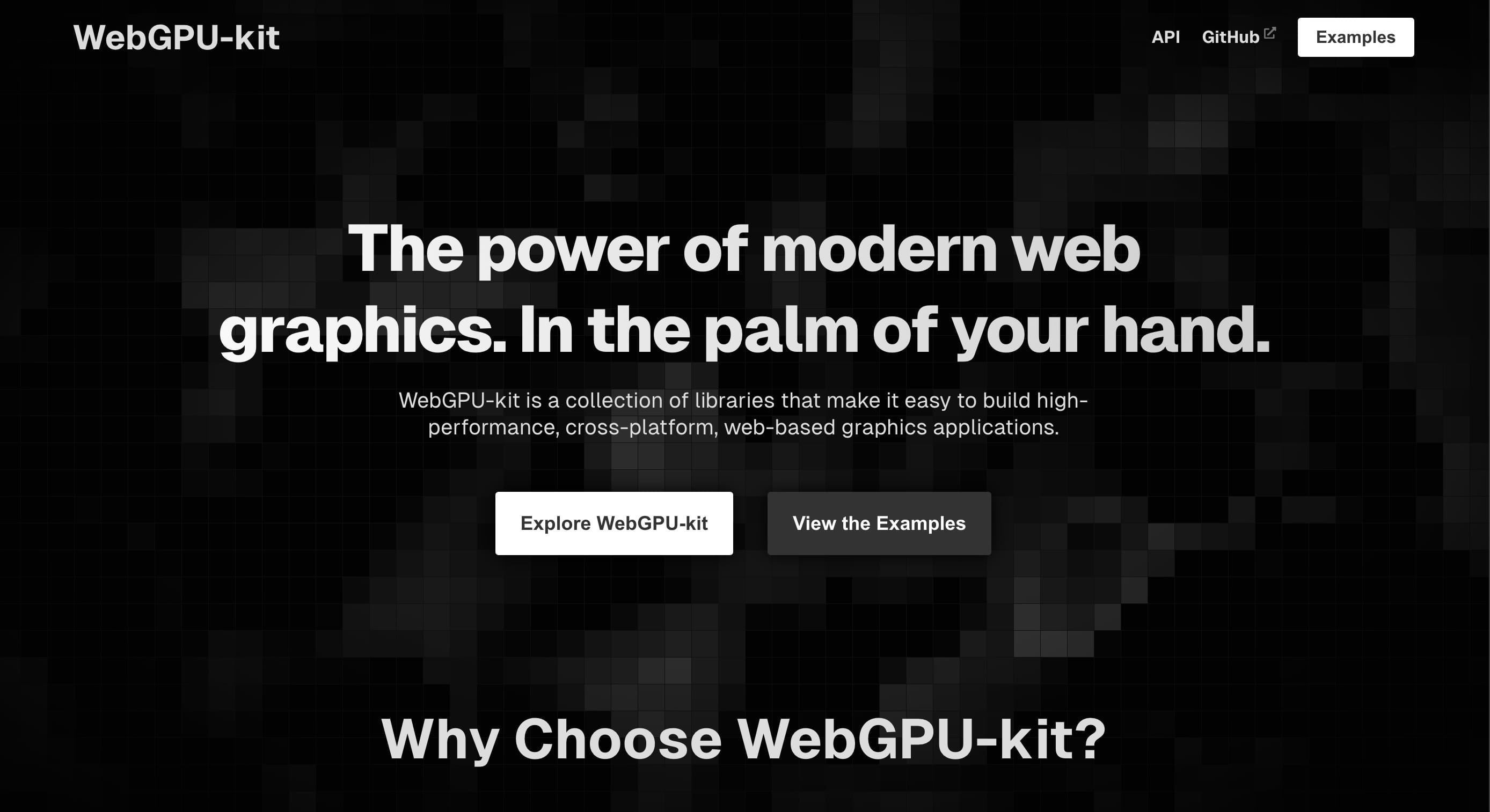 example screenshot of project WebGPU-Kit