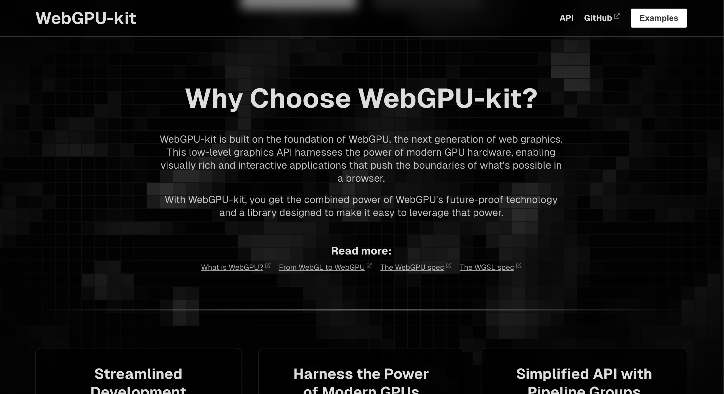 example screenshot of project WebGPU-Kit