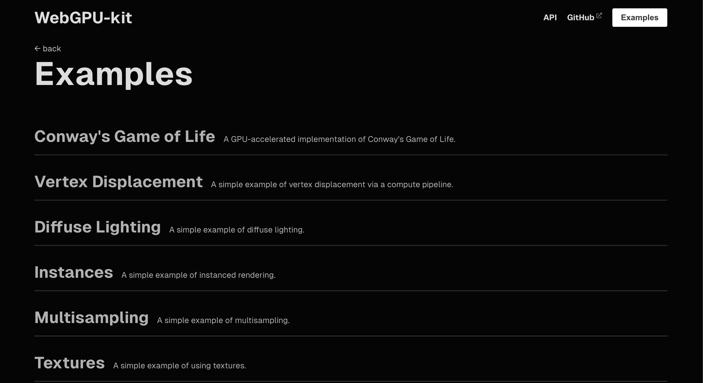 example screenshot of project WebGPU-Kit