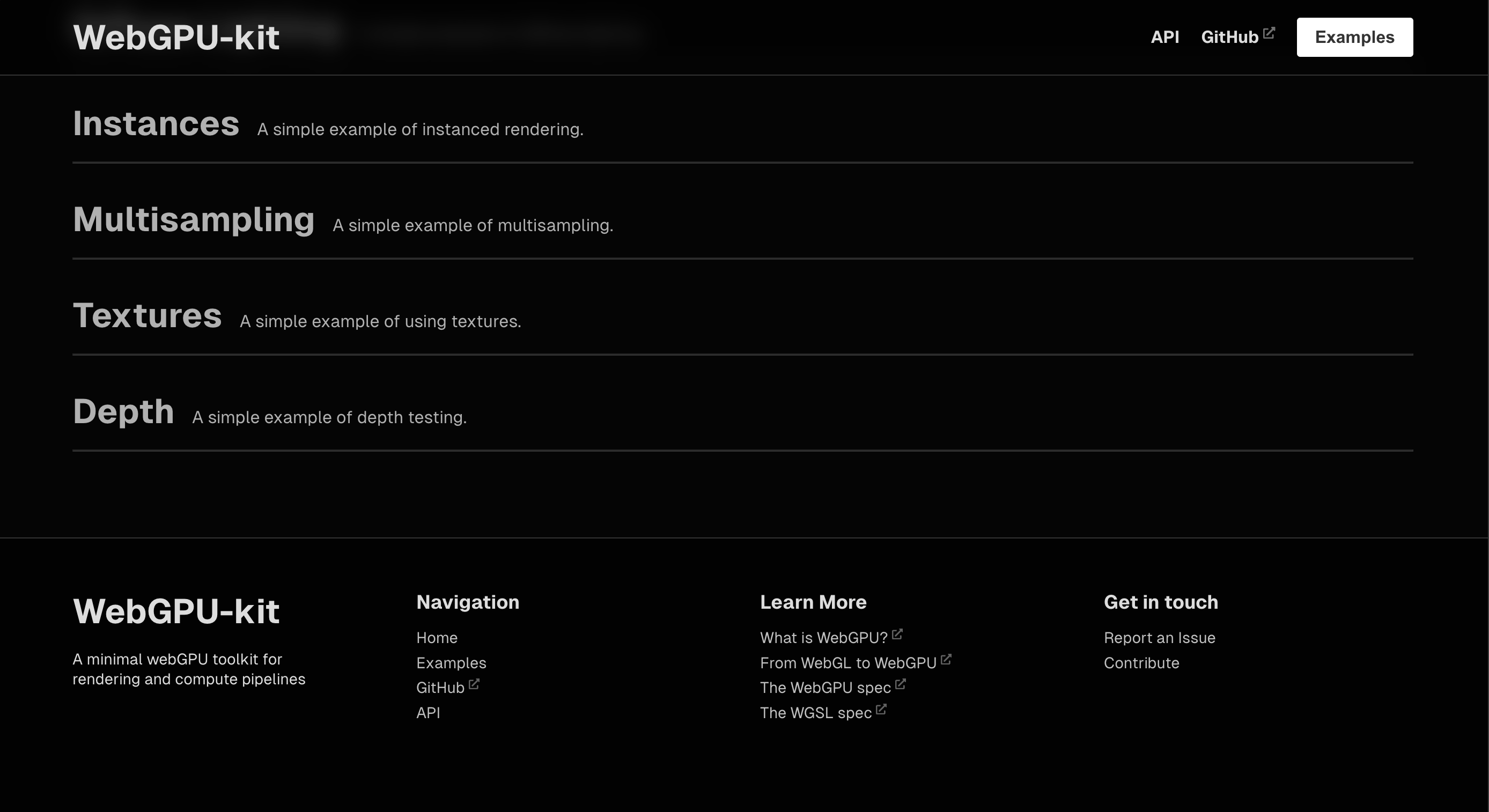 example screenshot of project WebGPU-Kit