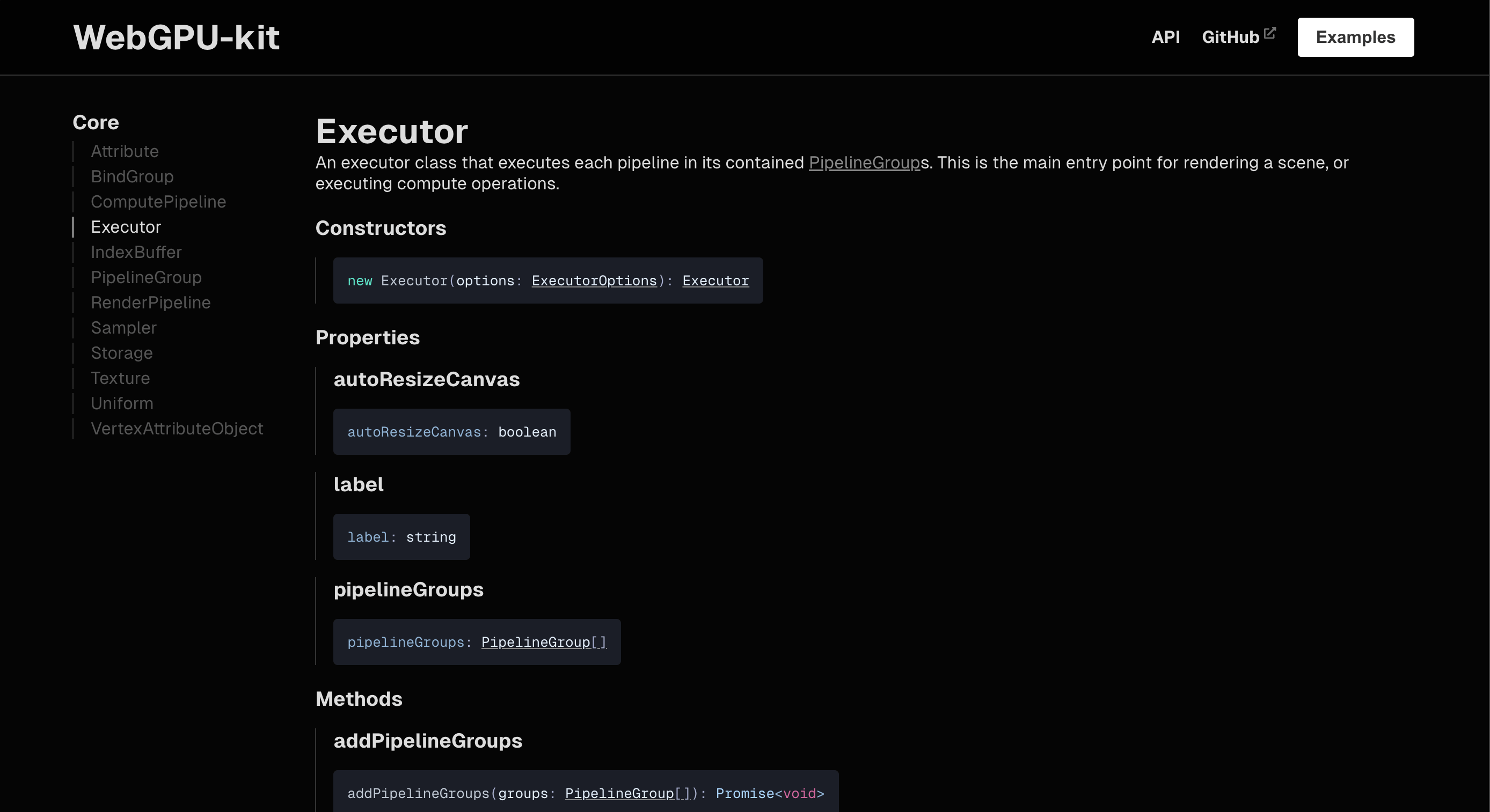 example screenshot of project WebGPU-Kit