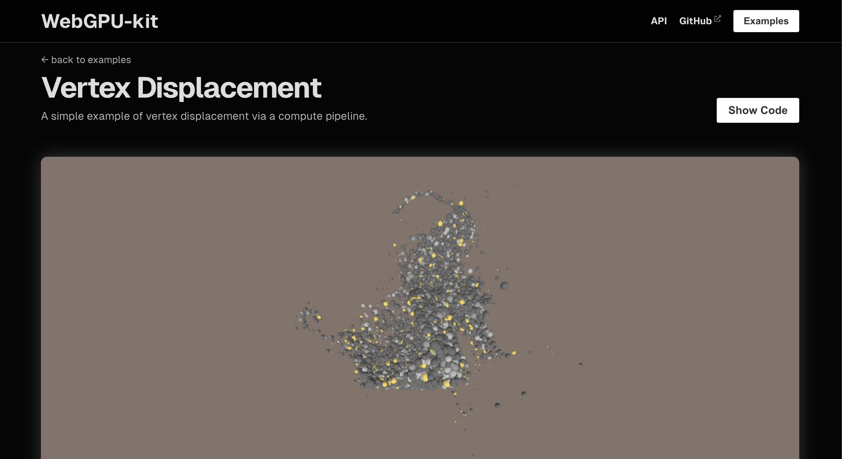 example screenshot of project WebGPU-Kit